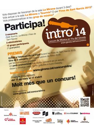 Apunta't a l'Intro, el Concurs de Música en Viu del GIRONÈS